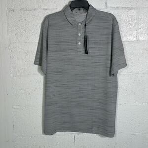 Walter Hagen Men's performance 11 Golf Polo grey/white L